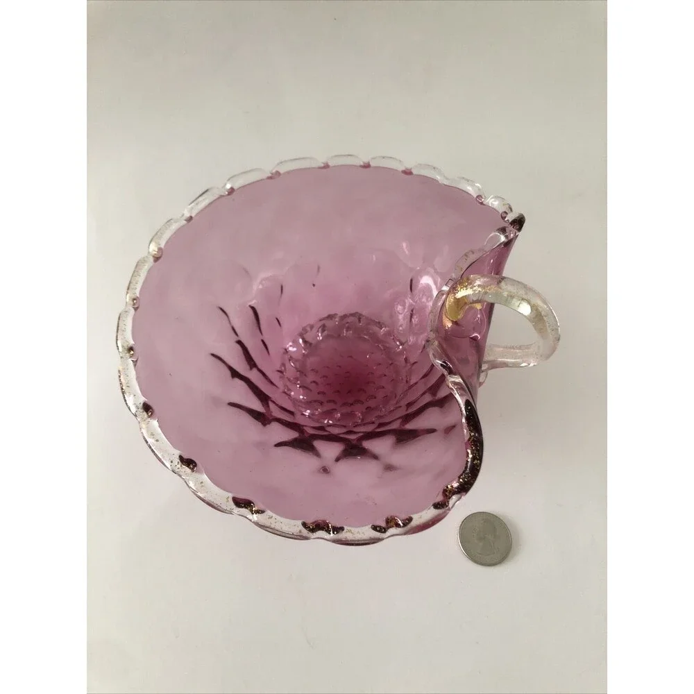 Murano vintage cranberry
